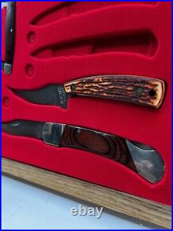 Bear & Son Cutlery USA Bear Mgc Pocket Knife Store Display Case With 10 Knives