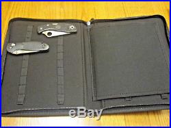 Benchmade KNIFE STORAGE CASE Nylon Zippered Neoprene Divider EUC Brag Protect