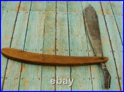 Big Antique Store Advertising Display Folding Straight Razor Clasp Knife Knives