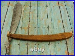 Big Antique Store Advertising Display Folding Straight Razor Clasp Knife Knives