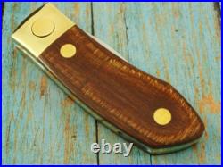 Big Vintage Falcon Itialy Barry Wood Tuckaway Swing Tri Fold Knife Knives Nos Nm Big Vintage Falcon Itialy Barry Wood Tuckaway Swing Tri Fold Knife Knives Nos Nm