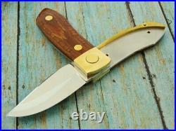 Big Vintage Falcon Itialy Barry Wood Tuckaway Swing Tri Fold Knife Knives Nos Nm Big Vintage Falcon Itialy Barry Wood Tuckaway Swing Tri Fold Knife Knives Nos Nm
