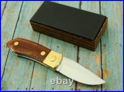 Big Vintage Falcon Itialy Barry Wood Tuckaway Swing Tri Fold Knife Knives Nos Nm Big Vintage Falcon Itialy Barry Wood Tuckaway Swing Tri Fold Knife Knives Nos Nm