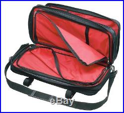 Black Culinary Knife Storage Bag Tool 21 Pocket Transport Case Kit Carry Holder