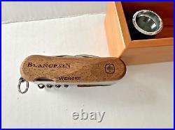 Blancpain Wenger Minathor Watchmaker's Pocket Knife, in Wooden Box with Loupe