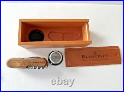 Blancpain Wenger Minathor Watchmaker's Pocket Knife, in Wooden Box with Loupe