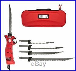 Bubba Electric Fillet Knife 4 Blades 7, 9 E-FLEX 9, 12 E-STIFF Storage Case