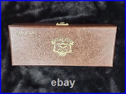 Buck 401 Kalinga knife with original leather sheath and display/storage case