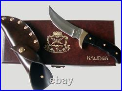 Buck 401 Kalinga knife with original leather sheath and display/storage case-NOS