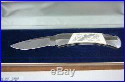 Buck 500 Duke California Condor Limited Edition Knife In Storage / Display Case