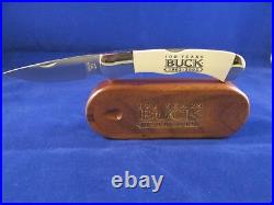 Buck 532 BuckLock 100th Year Anniversary Knife Wood Display Unopened Box SN# 066