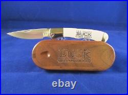 Buck 532 BuckLock 100th Year Anniversary Knife Wood Display Unopened Box SN# 066