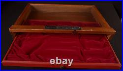 Buck Knives Dovetailed Wood Case Box Advertising Salesman Store Display Vintage