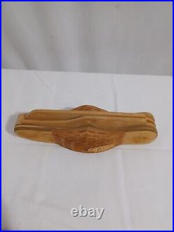 CASE Knife Store Display Wooden Hand-Carved Knife RARE. EXCELLENT COND