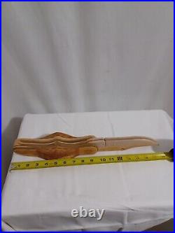 CASE Knife Store Display Wooden Hand-Carved Knife RARE. EXCELLENT COND