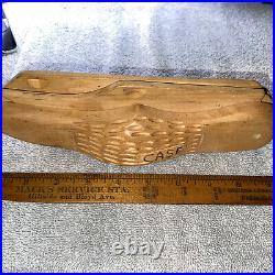 CASE Knife Store Display Wooden Hand-Carved Vintage Case Knife Display