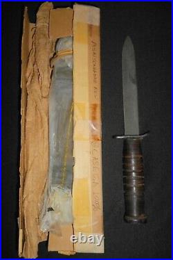CASE M3 Trench Knife -WW2/WWII Boxed/Prepared at US ARSENAL for Longterm Storage
