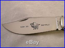 Case XX P172 Buffalo Knife 1970's With Storage Block