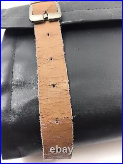 CASE XX Pocket Knife Roll Up Leather & Vinyl Holds 46 Knives Storage 9831-X