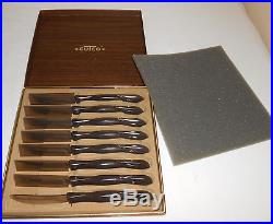 CUTCO STEAK KNIFE KNIVES # 1759 Set Of 8 With STORAGE CASE BOX