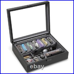 Cache Display Valet EDC, Blade, Watch, and Jewelry Locking Storage Case, US