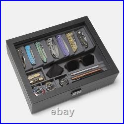 Cache Display Valet EDC, Blade, Watch, and Jewelry Locking Storage Case, US
