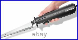 Carving Knife And Fork Set Electric Slicing Meat Bread Cutting Kitchen Craft NEW