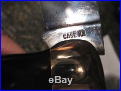 Case 6 Dot Buffalo Knife-stamped Handmade, With Presentation/storage Box, Unused