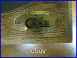 Case Barlow Knives Wooden Storage Display Case Very Nice 11 x 9 x 3
