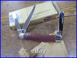 Case Knife 08812 2009 OLD RED Stockman 6318 SS W BOX STORE COLLECTION