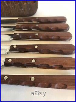 Case XX 254 Steak Knives Set Of 6, excellent used condition withstorage case