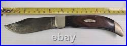 Case XX Buffalo Pocket Knife P172 with Wood Storage Case, HAND MADE USA 10 INCHES