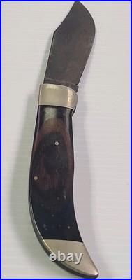 Case XX Buffalo Pocket Knife P172 with Wood Storage Case, HAND MADE USA 10 INCHES