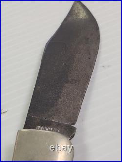 Case XX Buffalo Pocket Knife P172 with Wood Storage Case, HAND MADE USA 10 INCHES