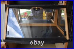 Case XX Dealer Floor Display Oak Wood Case WithLock Silver Level 63445 Nice