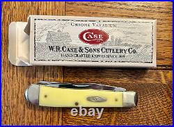 Case XX Dealer Store Display Yellow Handle Knives (set of 7) Including Boxes