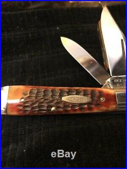 Case XX Geniune Redbone 6231 1/2 9 Dot Knife 1971old Store Stock Unused