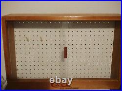 Case XX Knife Rare Store Counter Display Vintage Sliding Glass Front! 24x15x8