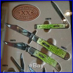Case XX Limited Edition Series Knives Store Counter Display Set #1 of 3000 Boxes