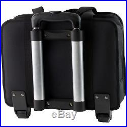 Case XX Logo Cutlery 63 pc Knife Carrying Storage Pack Luggage Style Wheels
