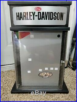 Case XX RARE Harley-Davidson Dealer Knife Display 2' Tall Also Storage In Center