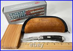 Case XX TB722013 Tony Bose Wharncliffe Trapper Knife 154CM 1/200 Made New