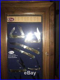 Case XX TRUE BONE Handles- 8 Knives with Store Display and boxes