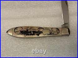 Case XX Tony Bose Signed Box, TB61028SS Wilfred Works Old Dog Tear Drop Jack, MIB Case XX Tony Bose Signed Box, TB61028SS Wilfred Works Old Dog Tear Drop Jack, MIB