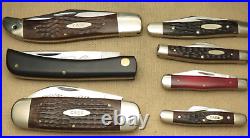 Case XX USA 1979 STARTER SET Complete 7 Knives Serial Numbered Mint with Box