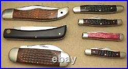 Case XX USA 1979 STARTER SET Complete 7 Knives Serial Numbered Mint with Box