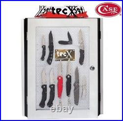 Case knives Countertop Display Store case Rotating 3 sides Collectible TecX