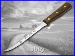 Case xx 9 Piece Kitchen Knife Set Walnut Wood Block Steel 10249