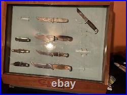 Case xx knife store display case & case xx case tested knives