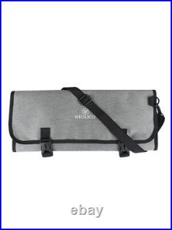 Chef Knife Bag Roll Carry Case Kitchen Cooking Portable Durable Storage Pockets